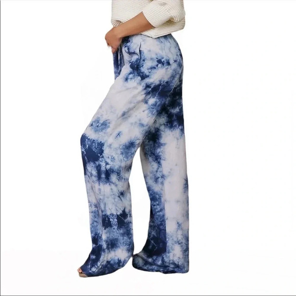 NWT Anthropologie Cloth & Stone Venice Wide-Leg Pants Size X-Small - Picture 4 of 8